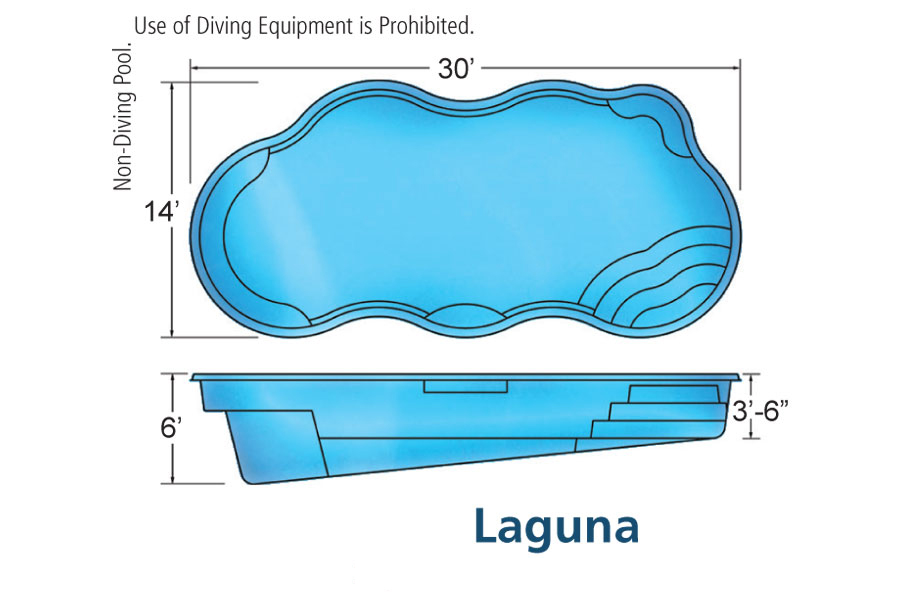 Viking Laguna In-ground swimming pool installation by Seattle pool builder